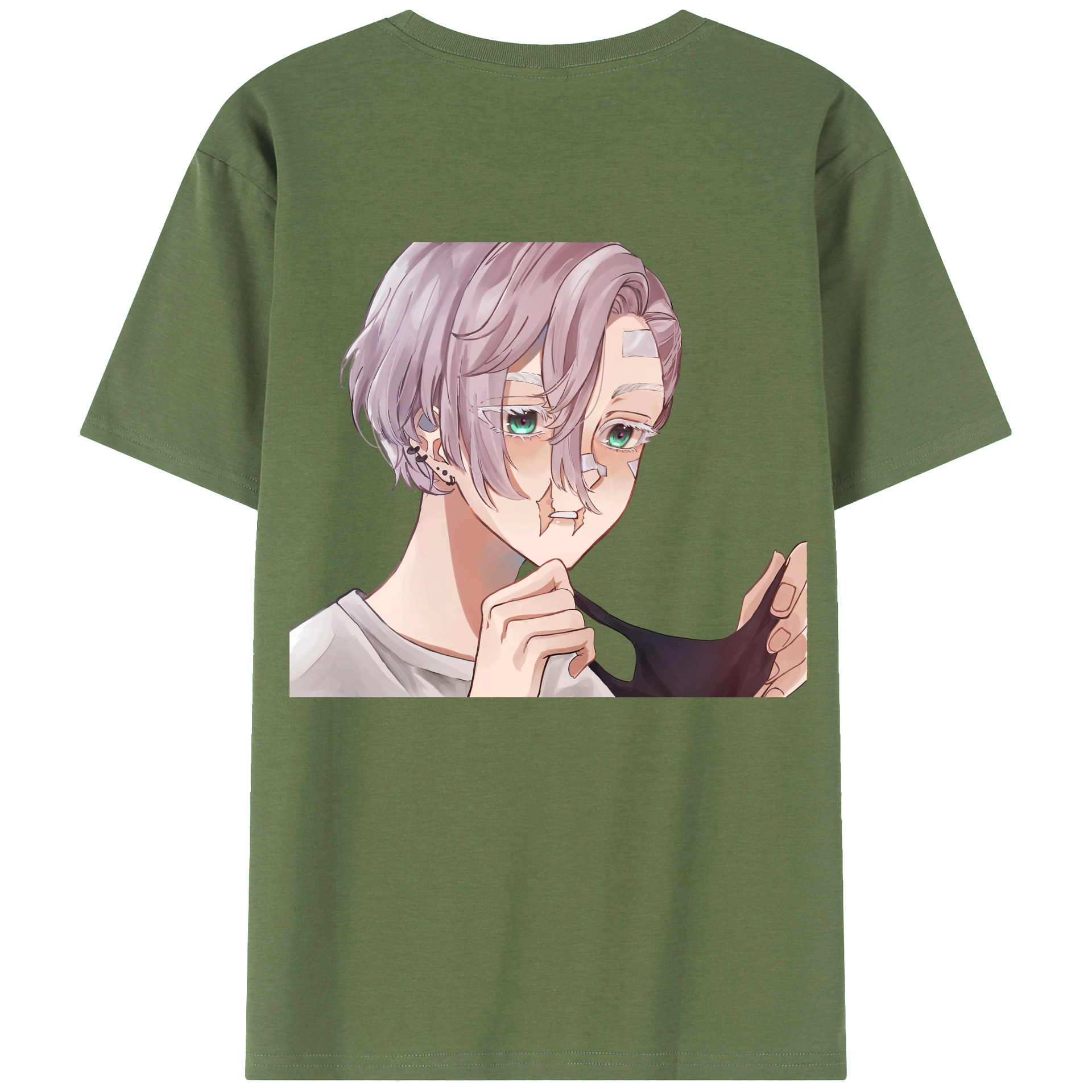 （画像用） 東京リベンジャーズ Tokyo Revengers 綿100％ メンズ半袖Tシャツ（バックプリント） 通気性
